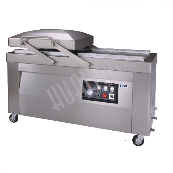 Напольный вакуумный упаковщик HVC-720S/2А-G (нержавеющая сталь, газ)