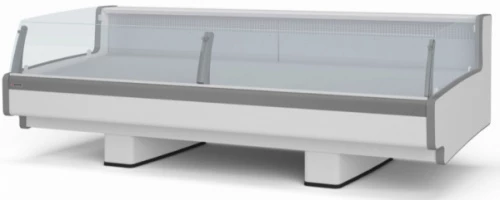 Витрина холодильная BRANDFORD AURORA Slim PLUG-IN 125 рыба на льду SELF