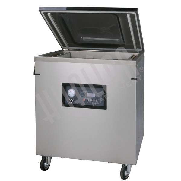 Напольный вакуумный упаковщик DZQ-600/S (нерж., газ)