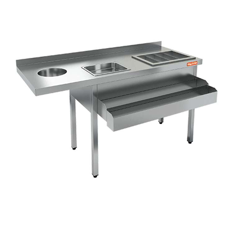 Барная станция открытая Hicold НКС-15/5БК