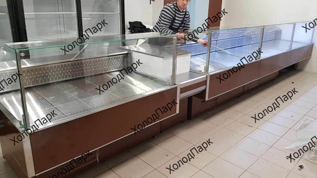 Морозильная витрина Cryspi Gamma Quadro М 1200 LED