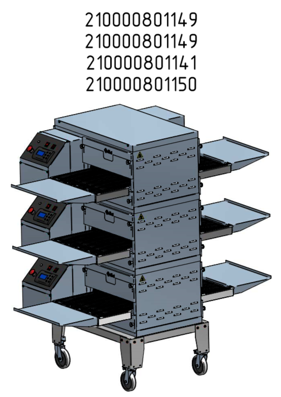 Печь электрическая для пиццы Abat ПЭК-400 без основания