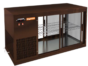 Настольная витрина Hicold VRL 1300 L Brown