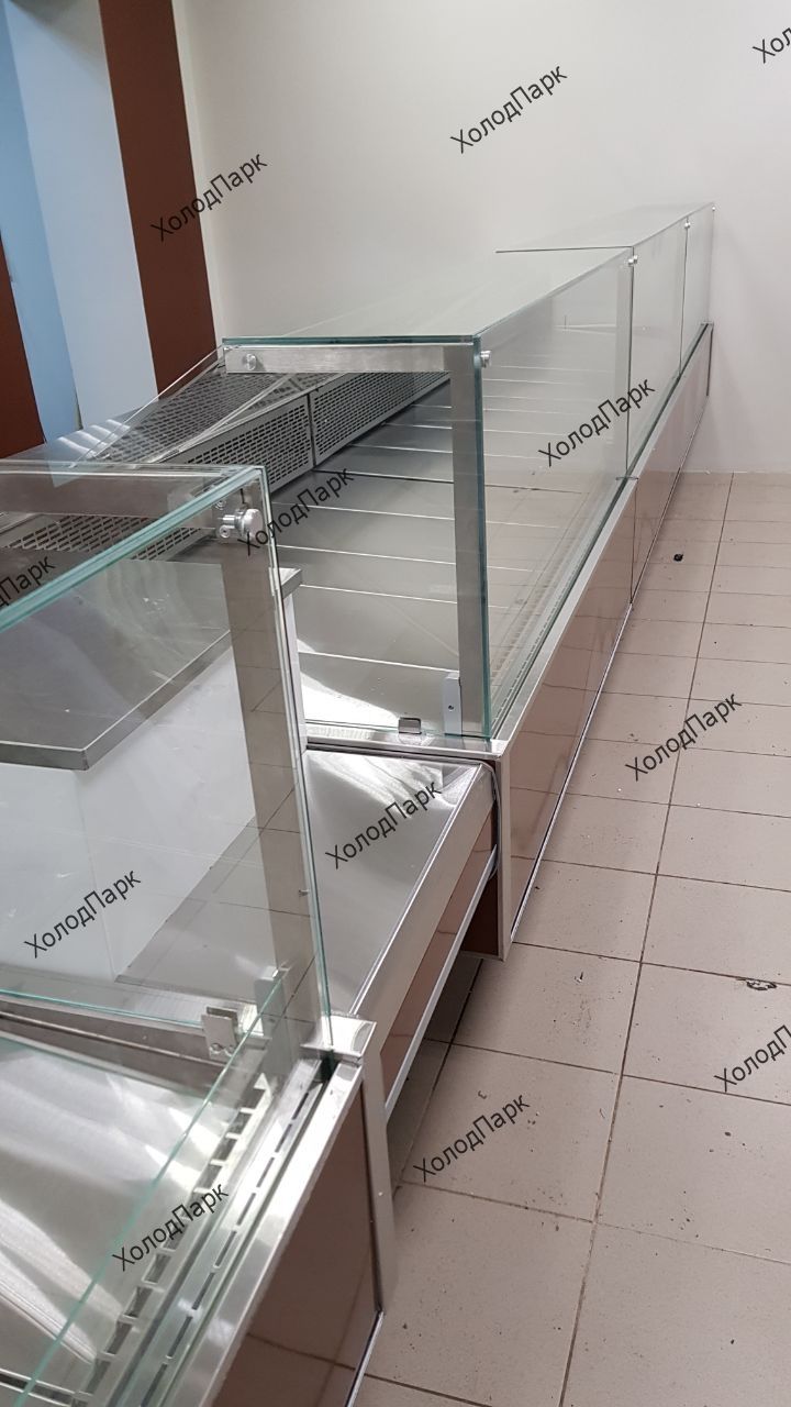 Морозильная витрина Cryspi Gamma Quadro М 1200 LED