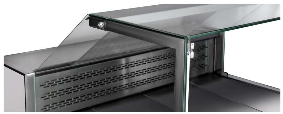 Холодильная витрина Cryspi Gamma Quadro 1800 LED